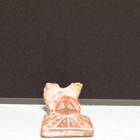 Vintage Latin American Clay Figure Sculpture/Pottery/ TerraCotta 6" - Picture 5 of 7